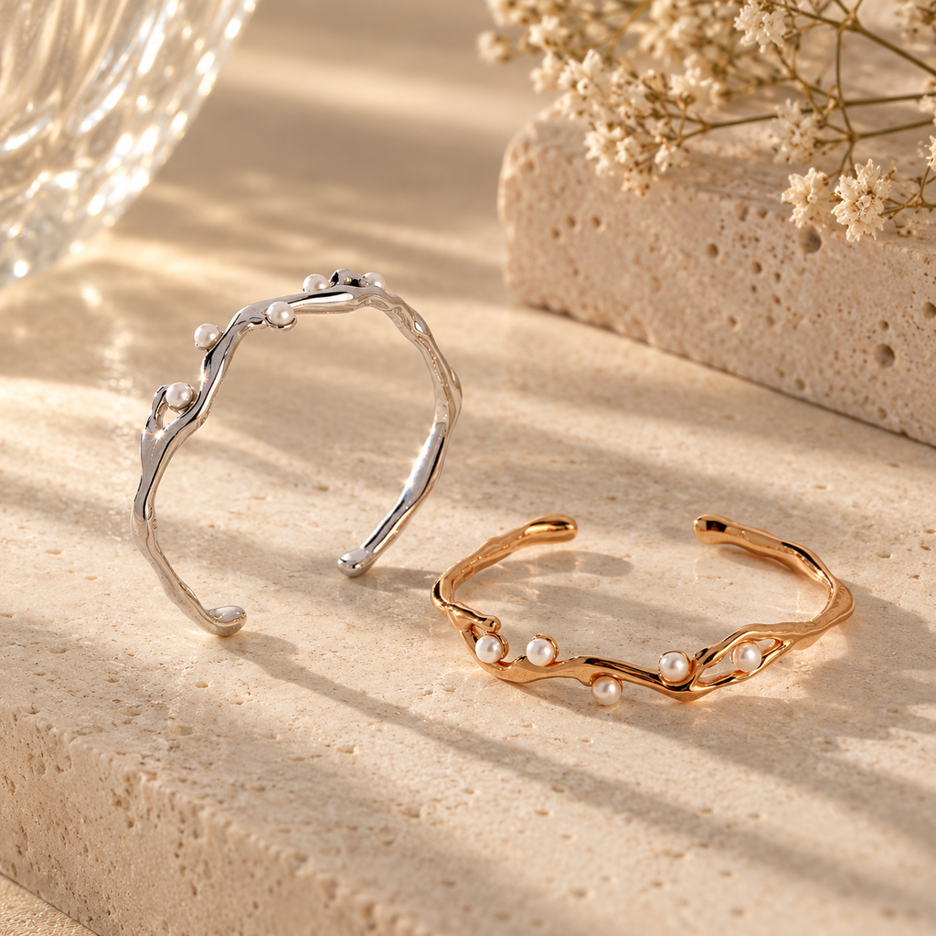 The Pearl Branch Cuff