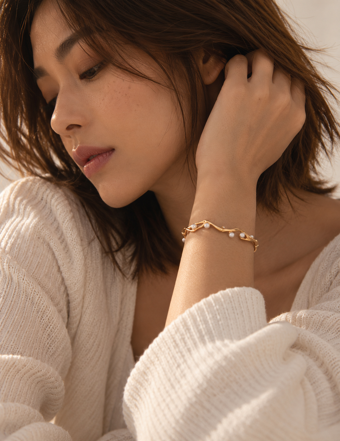 The Pearl Branch Cuff