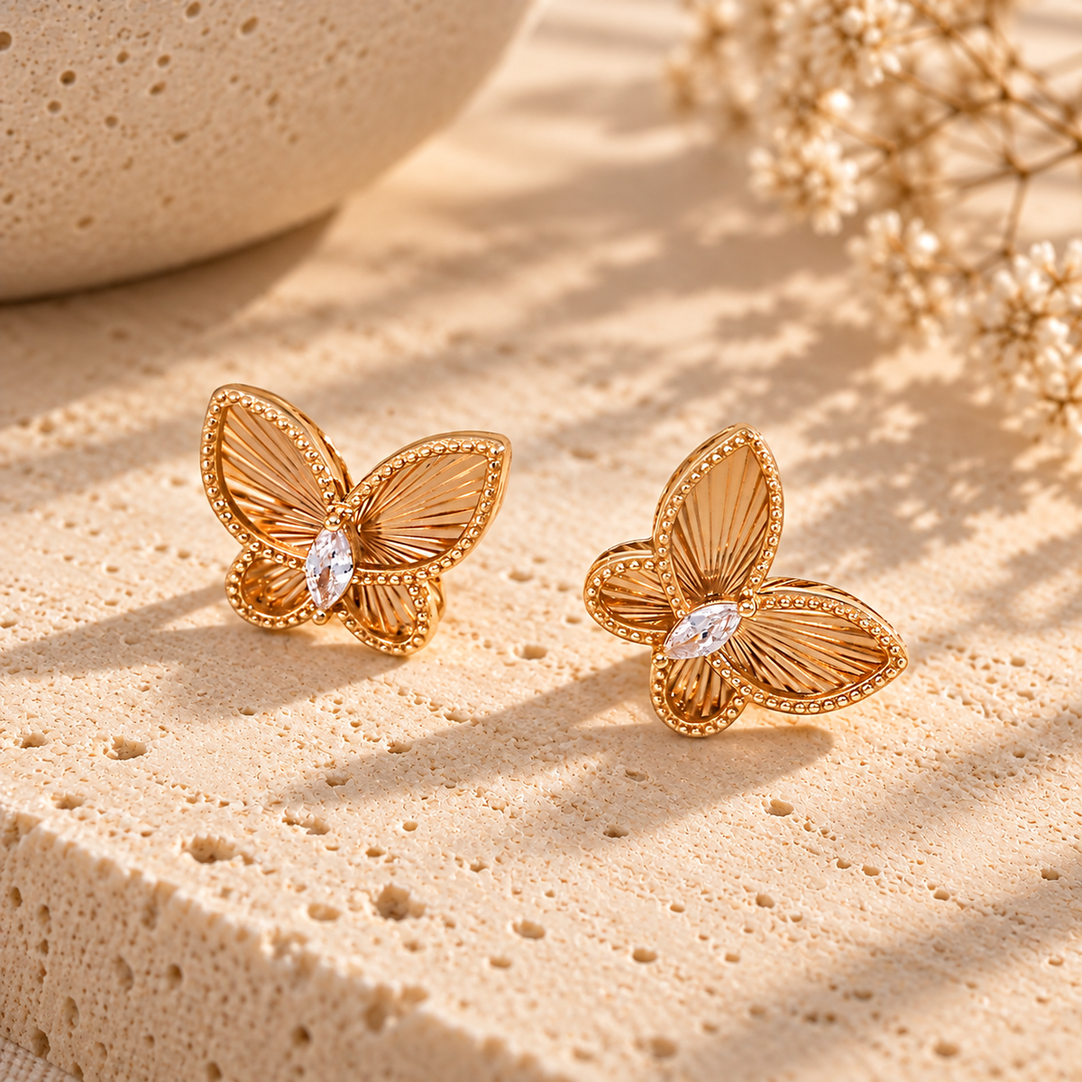 Small Flutter Earrings