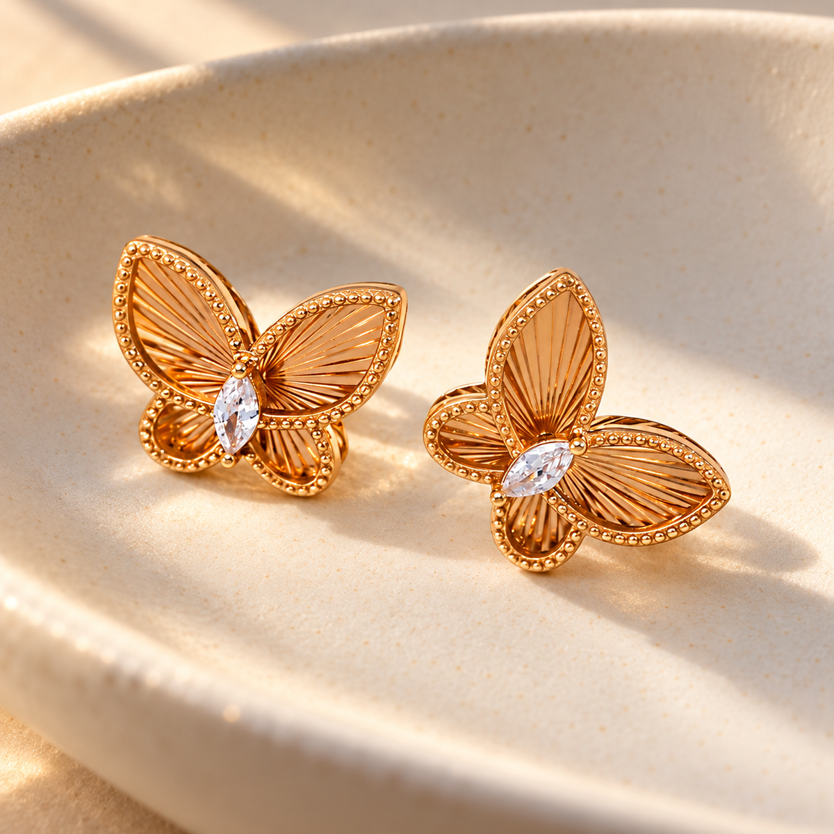 Small Flutter Earrings