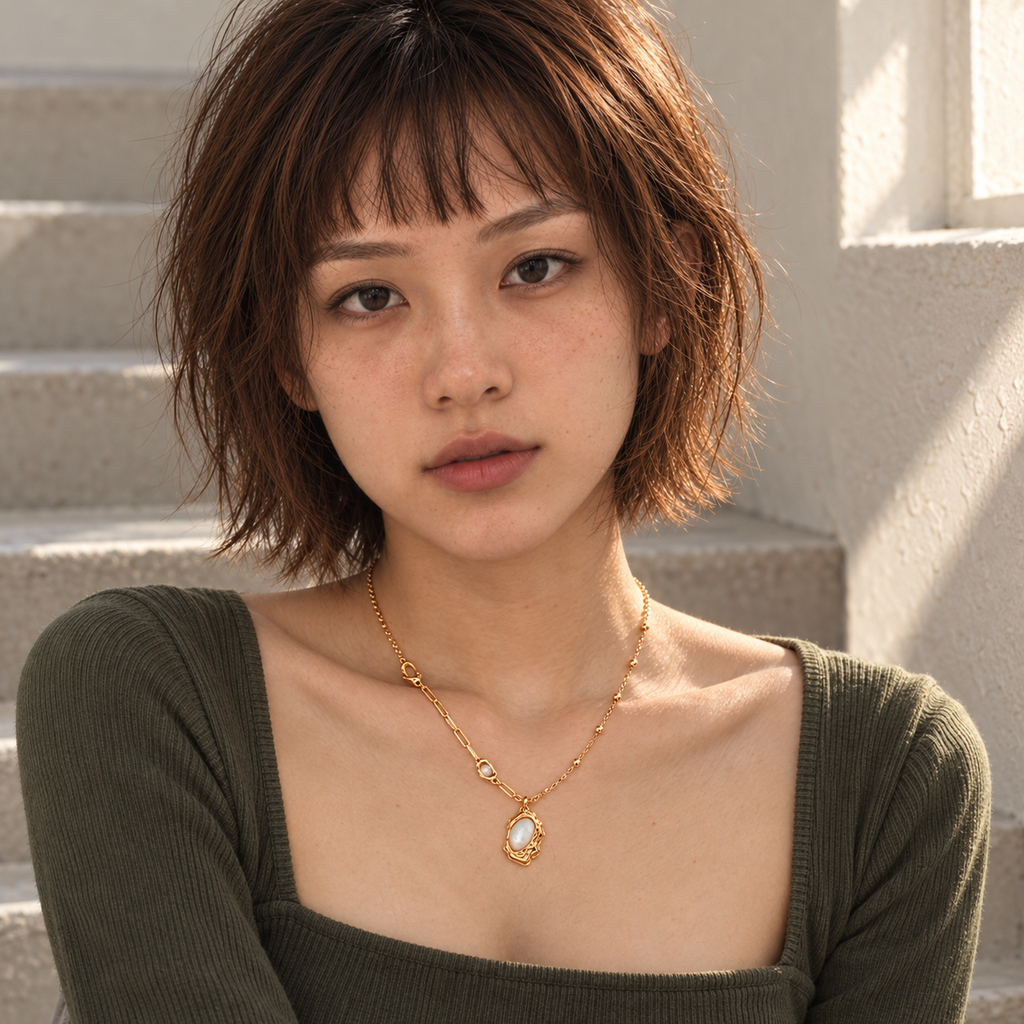 Soft Current Necklace