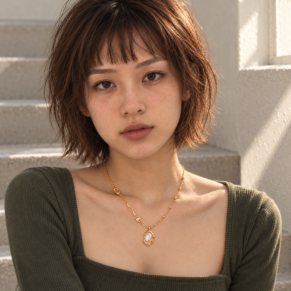 Soft Current Necklace